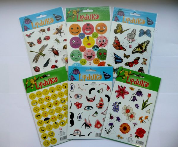 Įvairūs lipdukai Įvairūs lipdukai