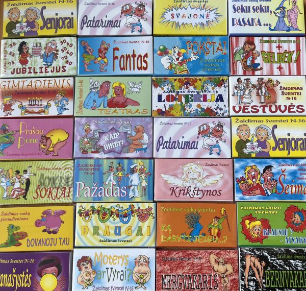 Stalo žaidimai Stalo žaidimai