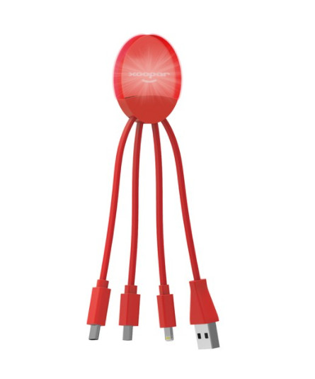 Reklaminis LED įkrovimo adapteris su jūsų logotipu Reklaminis LED įkrovimo adapteris su jūsų logotipu