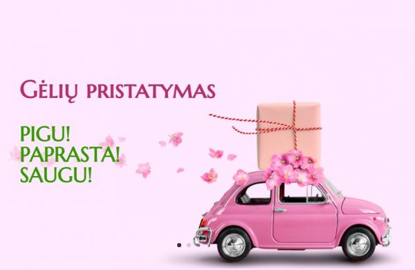 Gėlių pristatymas - Pigu! Paprasta! Saugu! Gėlių pristatymas - Pigu! Paprasta! Saugu!
