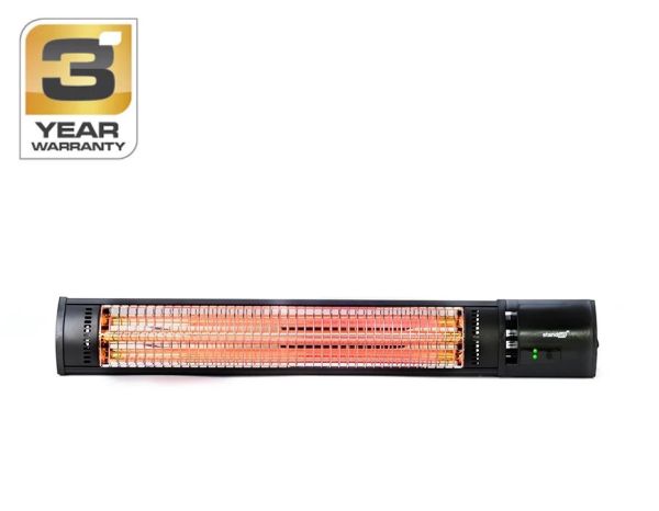 Infraraudonųjų spindulių šildytuvas Standart LGH-02-4, IP65, 1250W/2500W Infraraudonųjų spindulių šildytuvas Standart LGH-02-4, IP65, 1250W/2500W