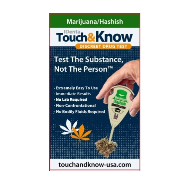 Marihuanos/Hašišo testas Touch&Know