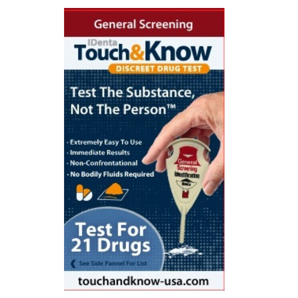 Narkotinių medžiagų testas Touch&Know 21 (sintetinių)