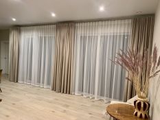 Užuolaidų dizainerio paslaugos salone ir Jūsų namuose