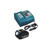 Įkroviklis, automobilinis Makita DC18SE, 7,2-18 V + 18V 3.0Ah Li-ion akumuliatorius