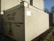 Gelžbetoninis saugojimo konteineris