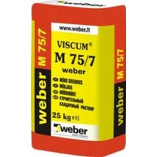 Mišinys mūrinimui M-75/7 (25kg) Weber
