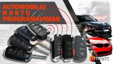 Automobilių raktų programavimas