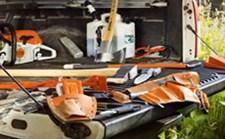 Miško ir sodo technika STIHL, STIGA, HUSQVARNA