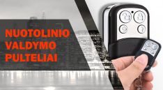 Nuotolinio valdymo pulteliai