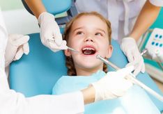 Vaikų dantų gydymas