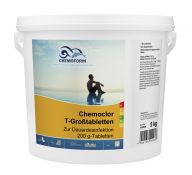 Lėtai tirpstančios 200g chloro tabletės CHEMOFORM CHEMOCLOR T (lėtas chloras), 5kg