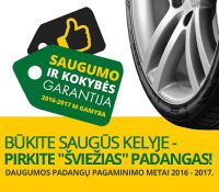 Saugios ir " šviežios" padangos