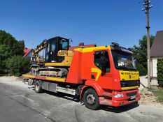 Statybinės technikos transportavimas