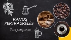 Kavos pertraukėlių organizavimas