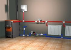 Šildymo sistemų įrenginių montavimas