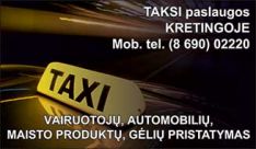 Taksi Kretingoje