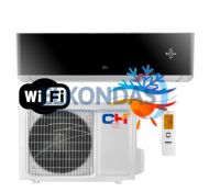 C&H SUPREME BLACK Inverter CH-S09FTXAM2S-BL efektyvus šildymas iki -30°C