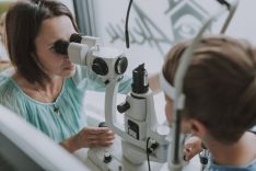 Vaikų refrakcijos nustatymas