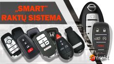 Automobilių raktų programavimas