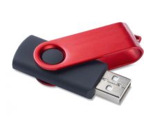 Reklaminė metalinė USB laikmena su įmonės logotipu