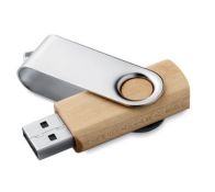 Reklaminis medinis USB raktas TWIST