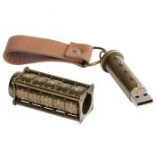 USB atmintė su užraktu ir Jūsų logotipu „LOCK“