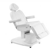 Elektrinė kosmetologinė kėdė AZZURRO 708A 4 balta (itin aukštai išsikelia iki 91 cm)