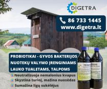 BAKTERIJOS NUOTEKŲ ĮRENGINIAMS