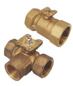 Two  way and three way valves