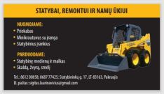 Statybai, remontui ir namų ūkiui