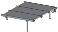 UMG 127.60 Board and beam feed chain transporter