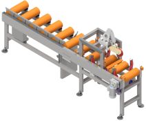 UMG 108.27 Roller beam feed transporter with centring