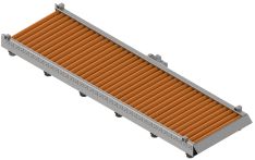 UMG 108.43 Roller transporter with drive for stacking