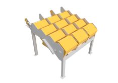 UMG 130.07 Automatic stepped log splitter