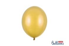 Balionai, Strong Metalic 27cm,auksiniai, 100 vnt