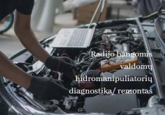 Hidromanipuliatorių elektrinės dalies remontas