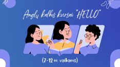 Anglų kalbos kursai „Hello“