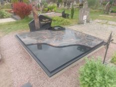 Kapavietės dengimas granito plokštėmis