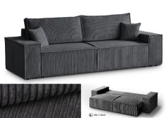 Minkšta sofa-lova „Praga“ su dėže patalynei