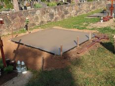 Naujų kapaviečių įrengimas