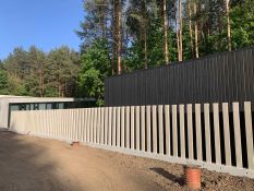 Betoninės šukinės tvoros