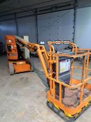 Akumuliatorinio alkūninio keltuvo nuoma JLG E300Aj Darbinis aukštis: 11,19 m.