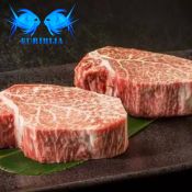 Japoniškos Wagyu jautienos striploin steikas