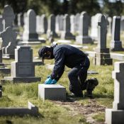 Naujų kapaviečių įrengimas