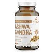 ECOSH AŠVAGANDA (Ashwagandha) su KSM-66® šaknų ekstraktu, 400mg, 90 kapsulių