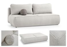Minkšta sofa – lova su dėže patalynei „Davia”