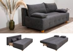 Sofa lova Bella II su miego funkcija ir dėže patalynei