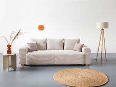 Minkšta sofa-lova „Yves“ su dėže patalynei