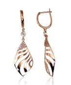 Auksiniai Auskarai Moterims, kabantys